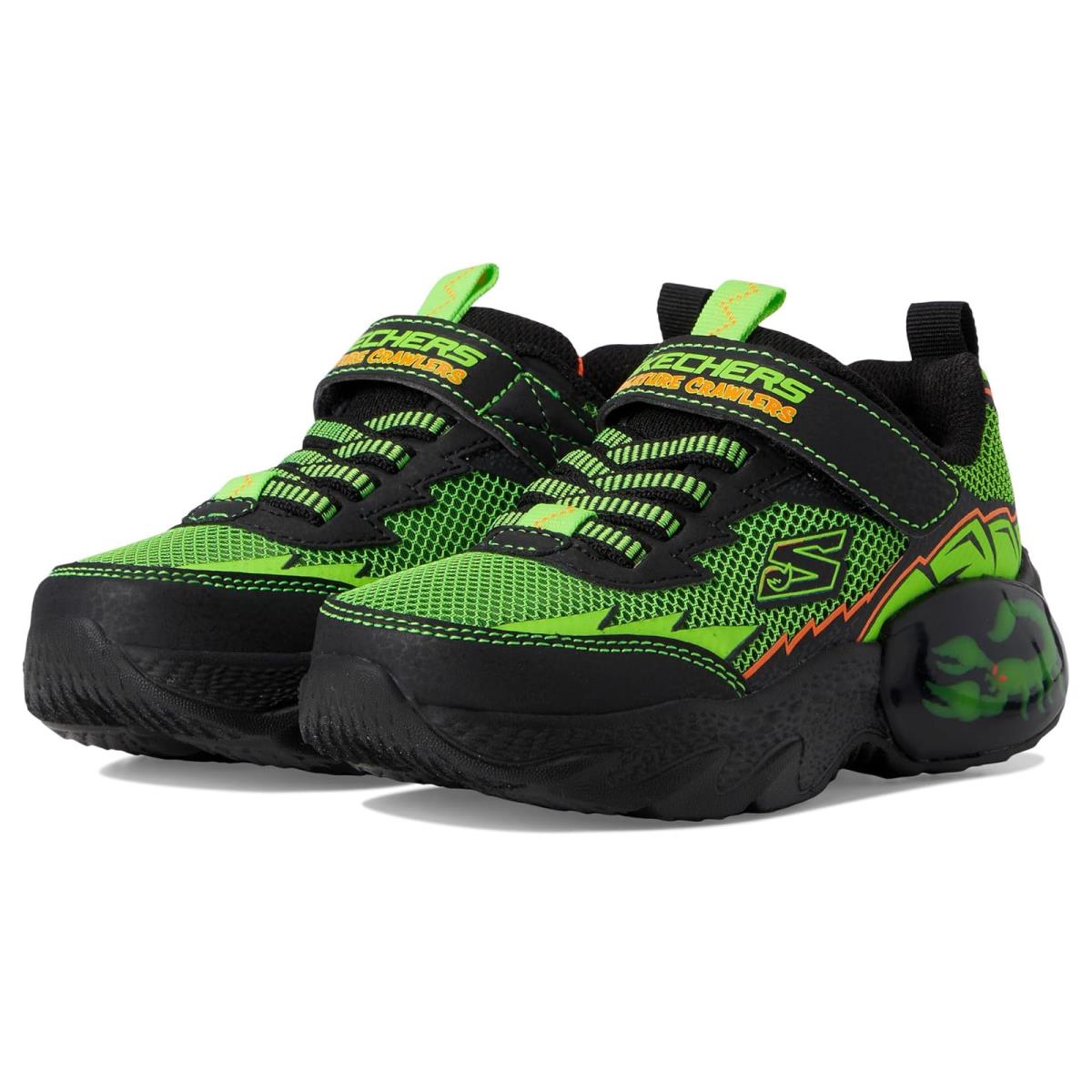 Boy`s Shoes Skechers Kids Creature-crawlers 402120L Little Kid/big Kid