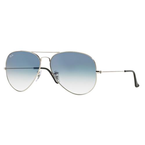 Ray-ban Aviator Silver l Blue Gradient RB3025 003/3F 62mm