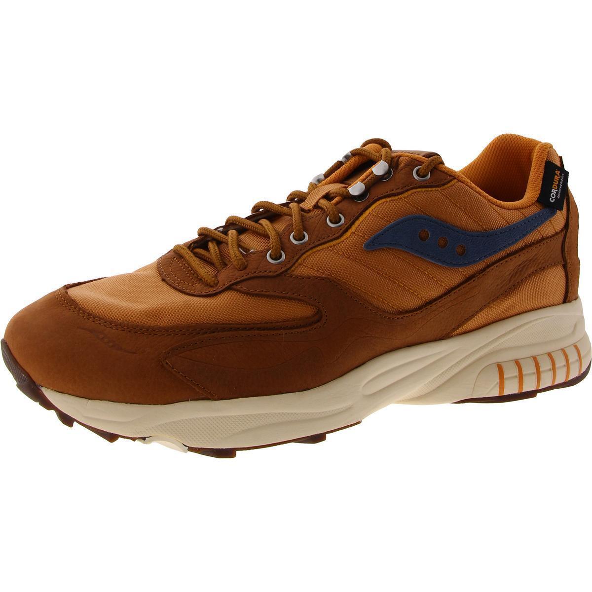 Saucony Mens 3D Grid Hurricane Tan Running Training Shoes 12 Medium D 3442