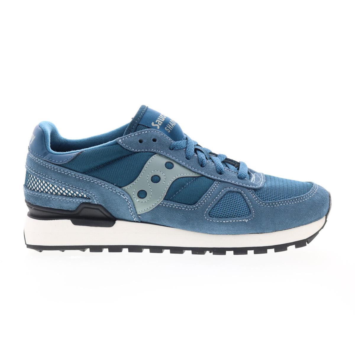 Saucony Shadow Original Shadow S2108-682 Mens Blue Suede Lifestyle Sneakers Shoes 8.5 - Blue