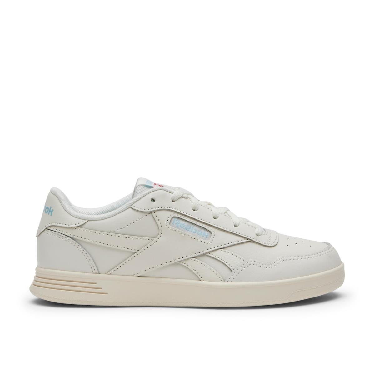 Woman`s Sneakers Reebok Court Advance Sneaker - Chalk/Blue