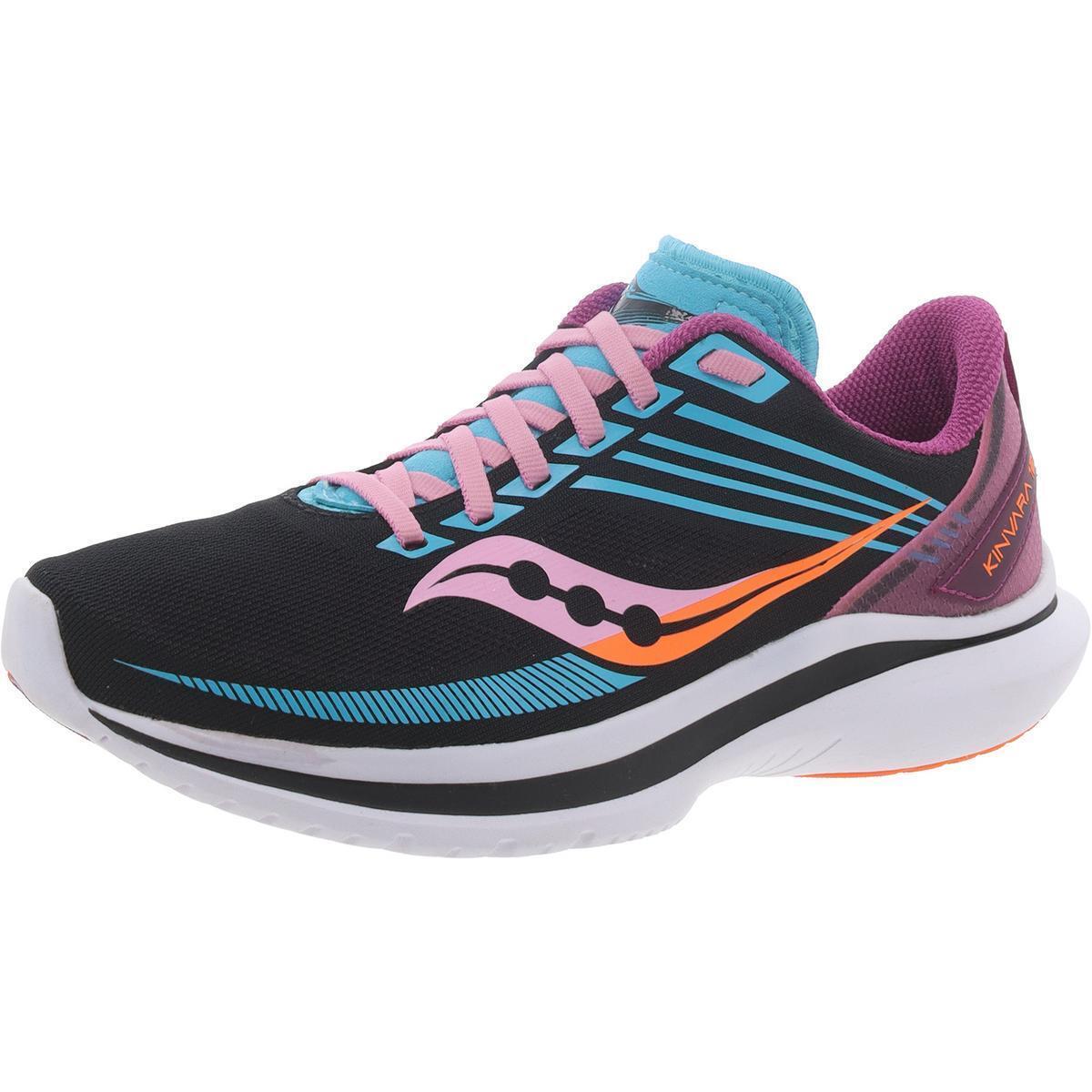 Saucony Womens Kinvara 12 Black Running Shoes Sneakers 7 Medium B M Bhfo 6668