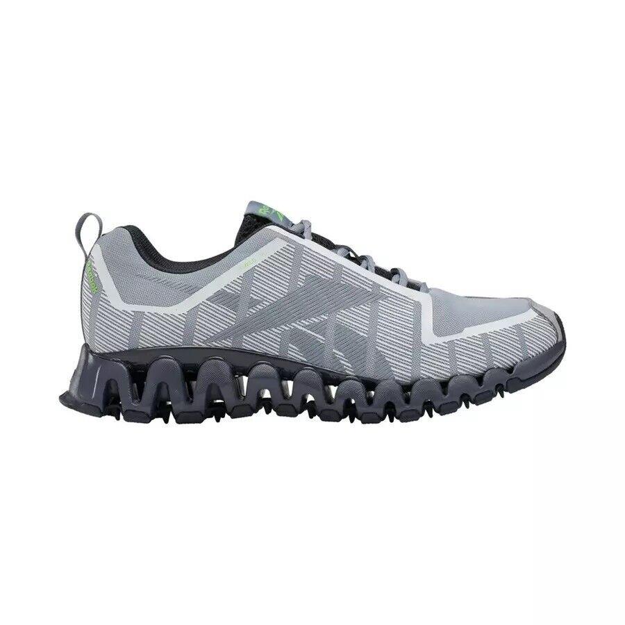 Mens Reebok Zigwild TR 6 Trail Running Shoes Sz 10.5 Grey Black White 100033409 - Gray