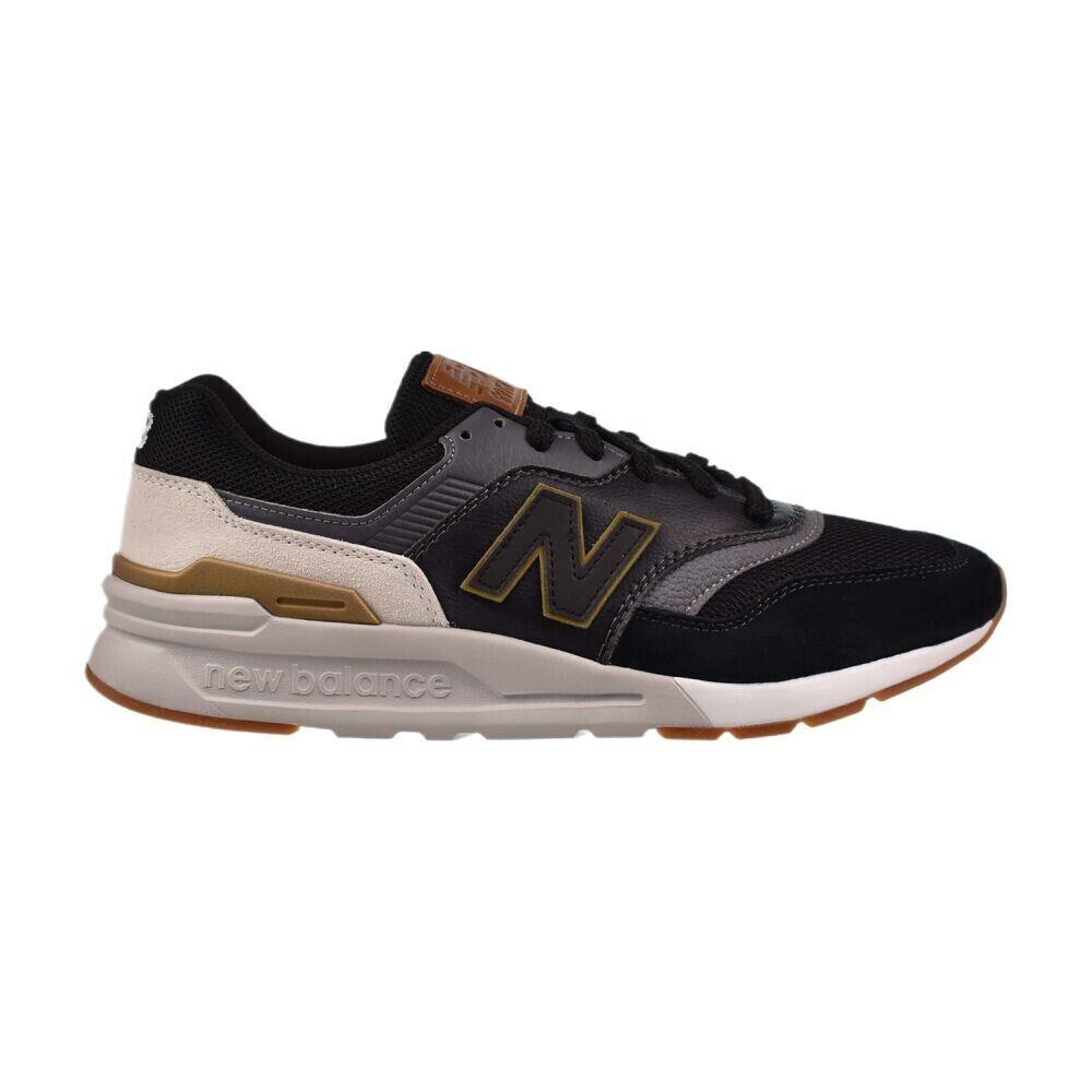 New Balance 997H Men`s Shoes Black-white-sweet Caramel cm997-hpk