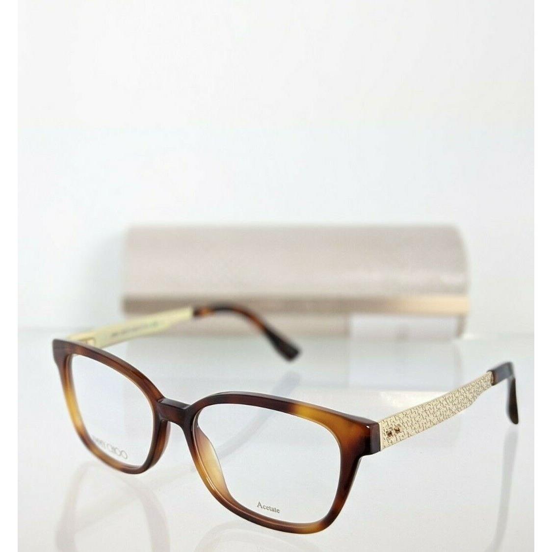 Jimmy Choo Eyeglasses 160 Bhz Tortoise Gold Frame