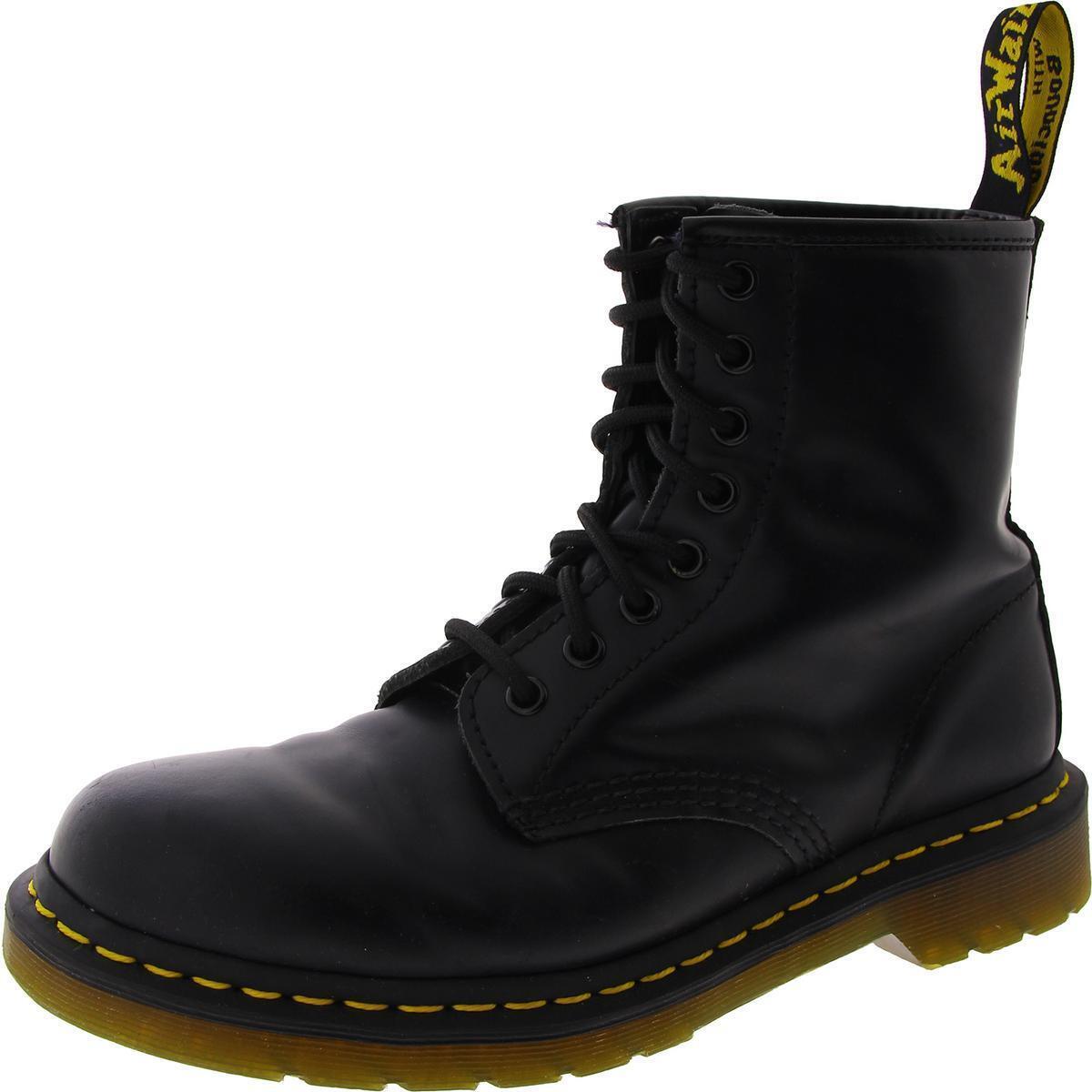 Dr. Martens Mens 1460 Black Leather Lace-up Boot Shoes 10 Medium D Bhfo 5909