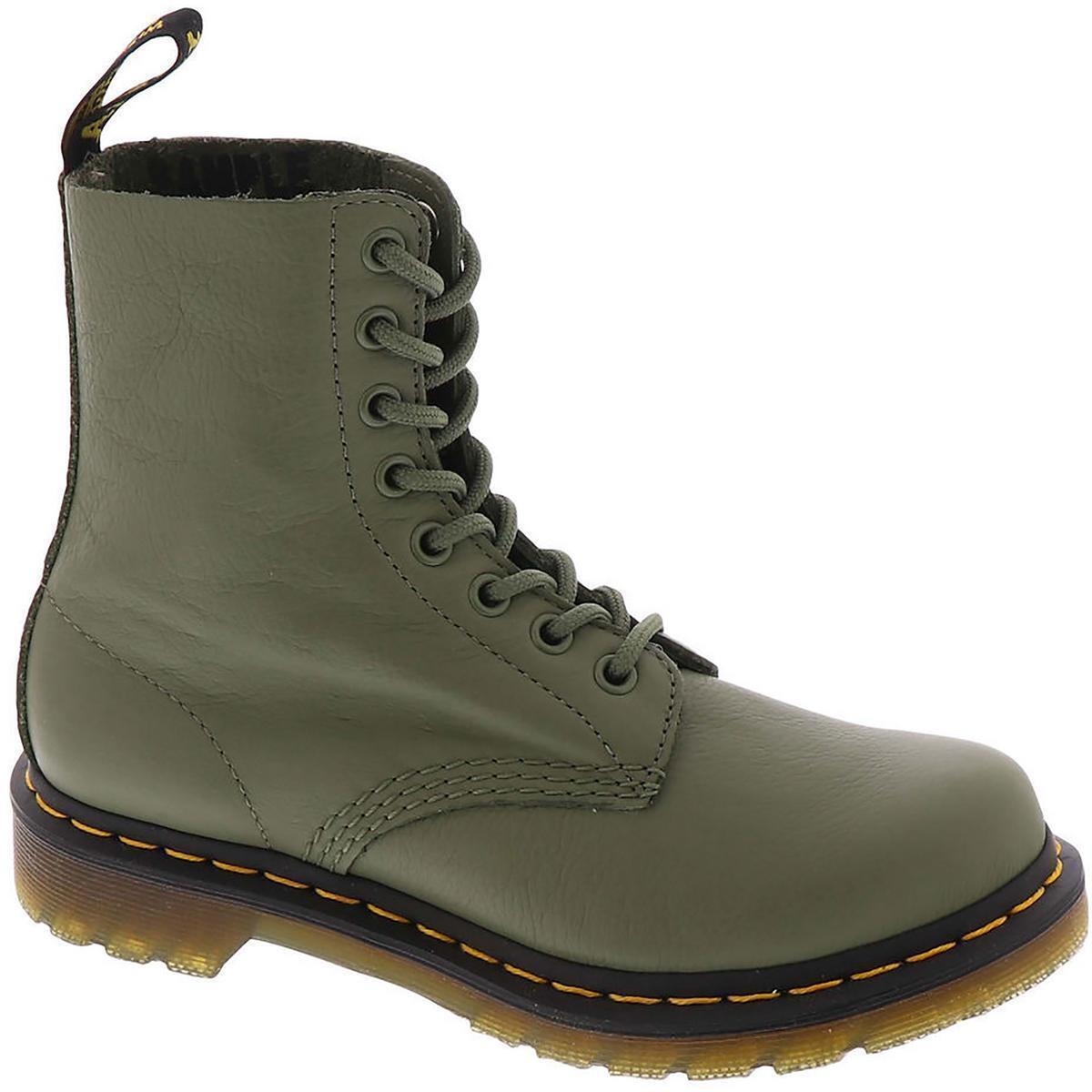 Dr. Martens Mens 1460 Pascal Green Combat Boots Shoes 6 Medium B M Bhfo 2326