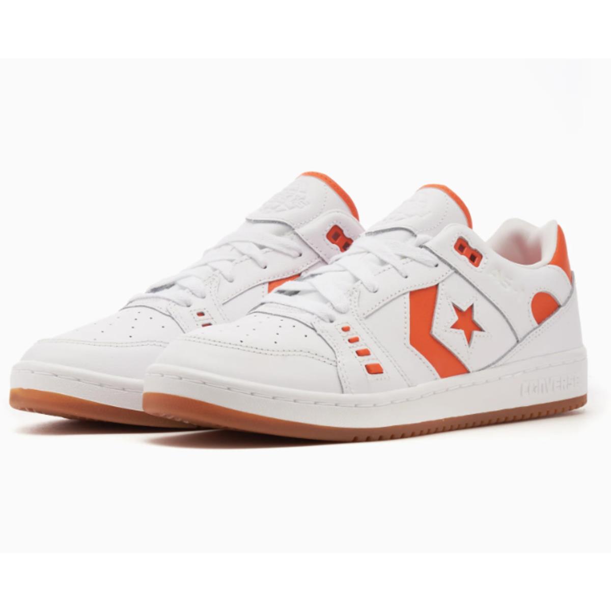 Converse Men`s Cons AS-1 One Star Pro Leather Shoes White/orange A08130C h