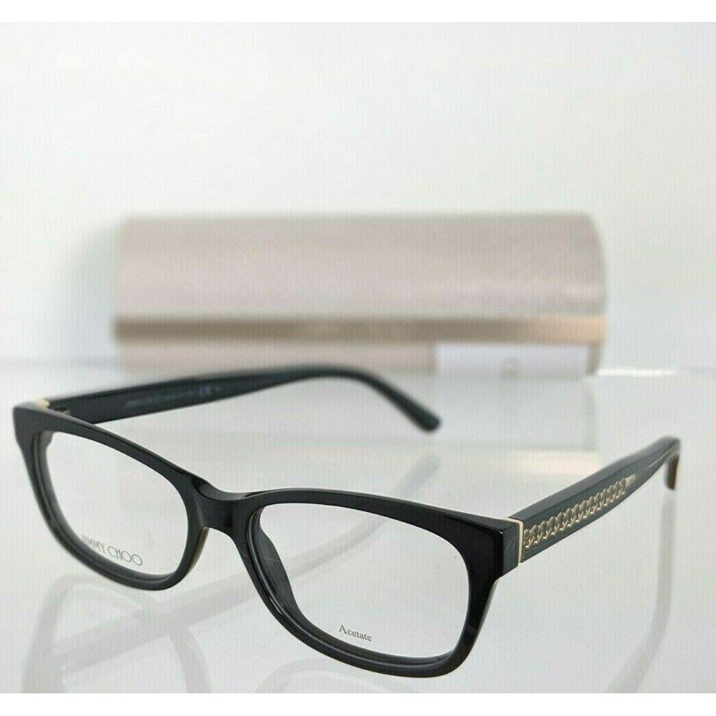 Jimmy Choo Eyeglasses JC 193 807 Gold Black Frame 193