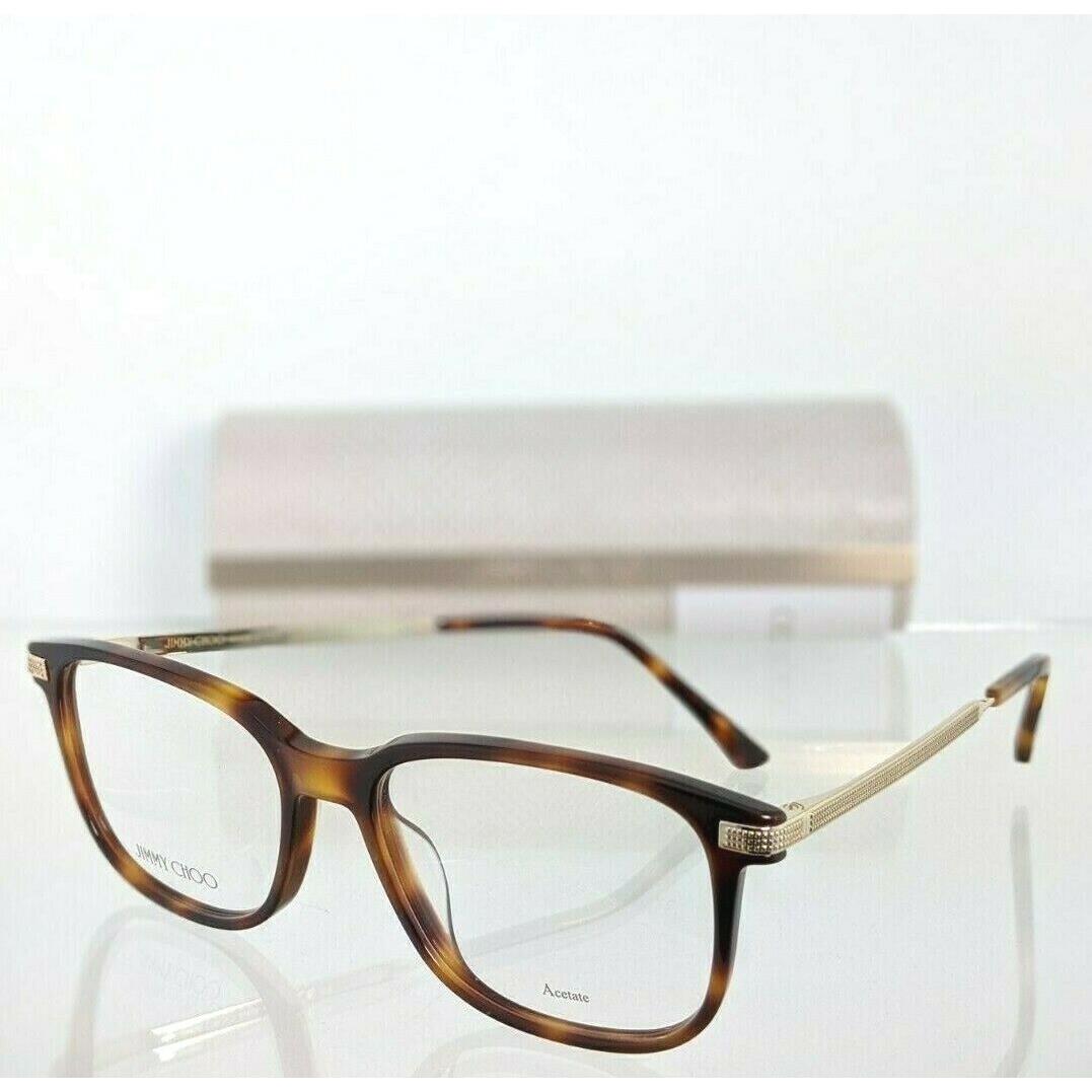 Jimmy Choo Eyeglasses JM 008/G 086 Tortoise Gold Frame 008