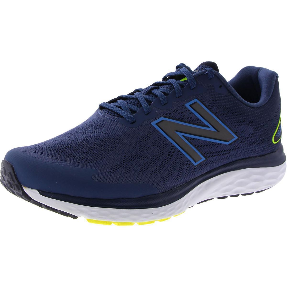 New Balance Mens Fresh Foam 680v7 Blue Running Training Shoes Bhfo 2566