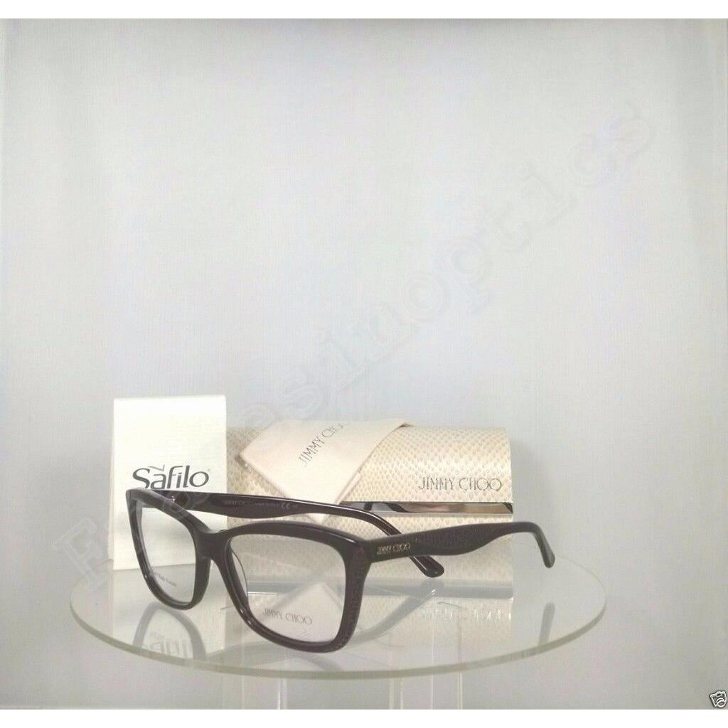 Jimmy Choo JC 61 86L Eyeglasses JC61 Dark Brown Frame 54 mm