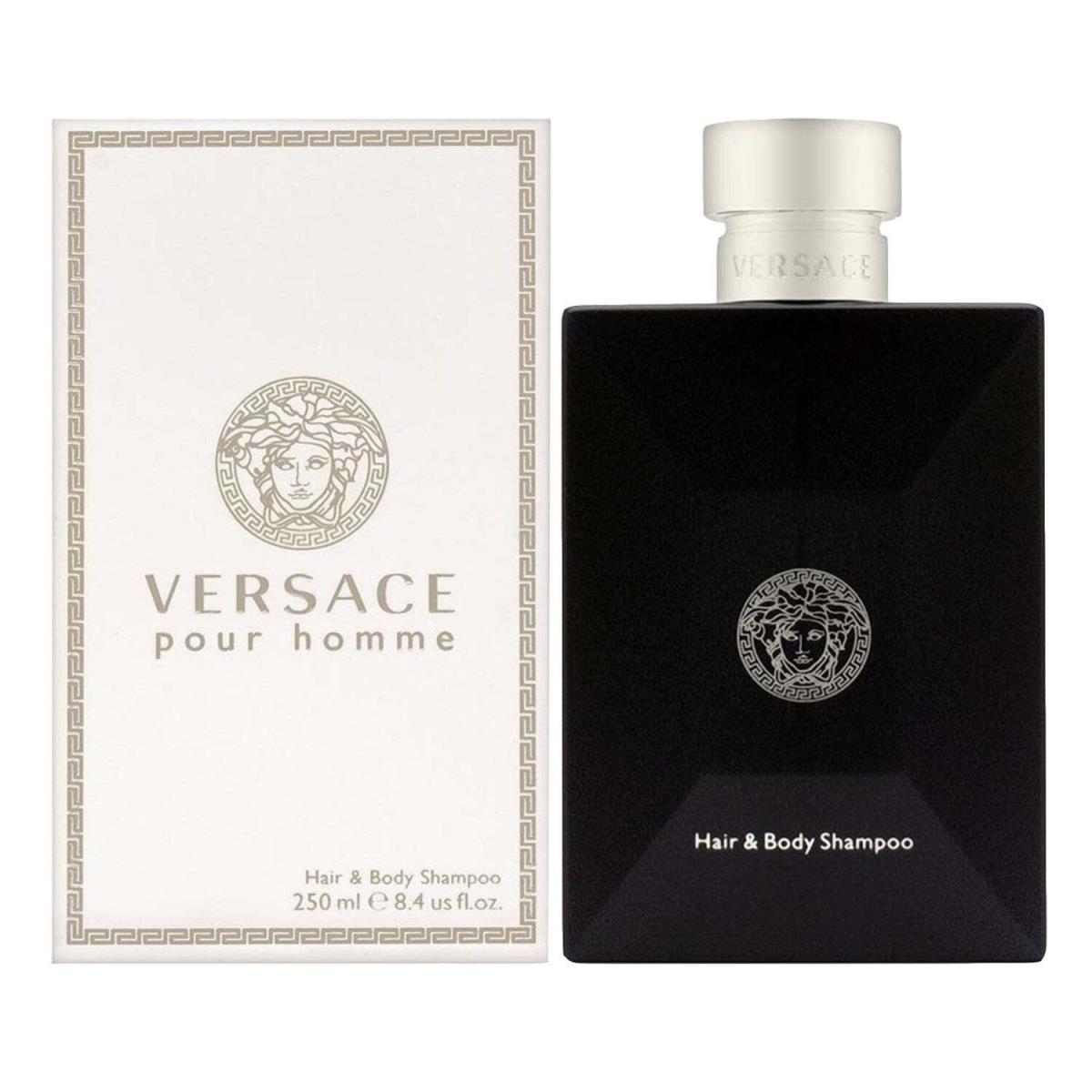 Versace Pour Homme Hair Body Shampoo 8.4 oz