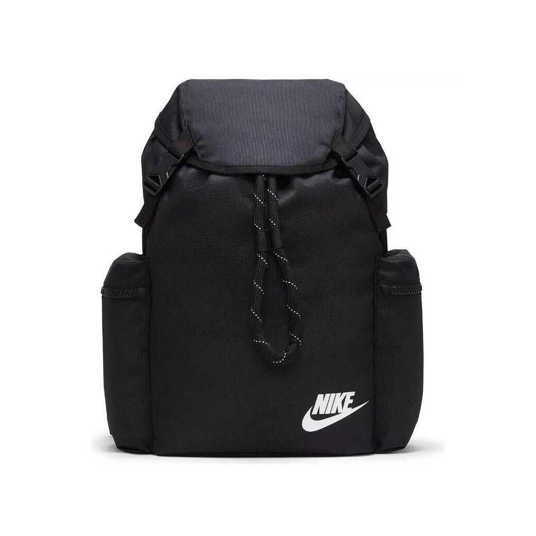 Nike Sportswear Heritage Backpack Black DV3049-010 Unisex School Travel