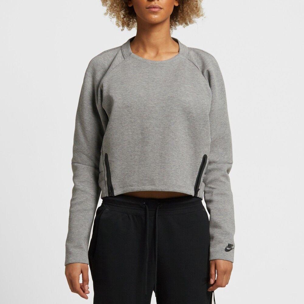Nike Wmns Tech Fleece Aeroloft Crew Size S 683935 012 3164