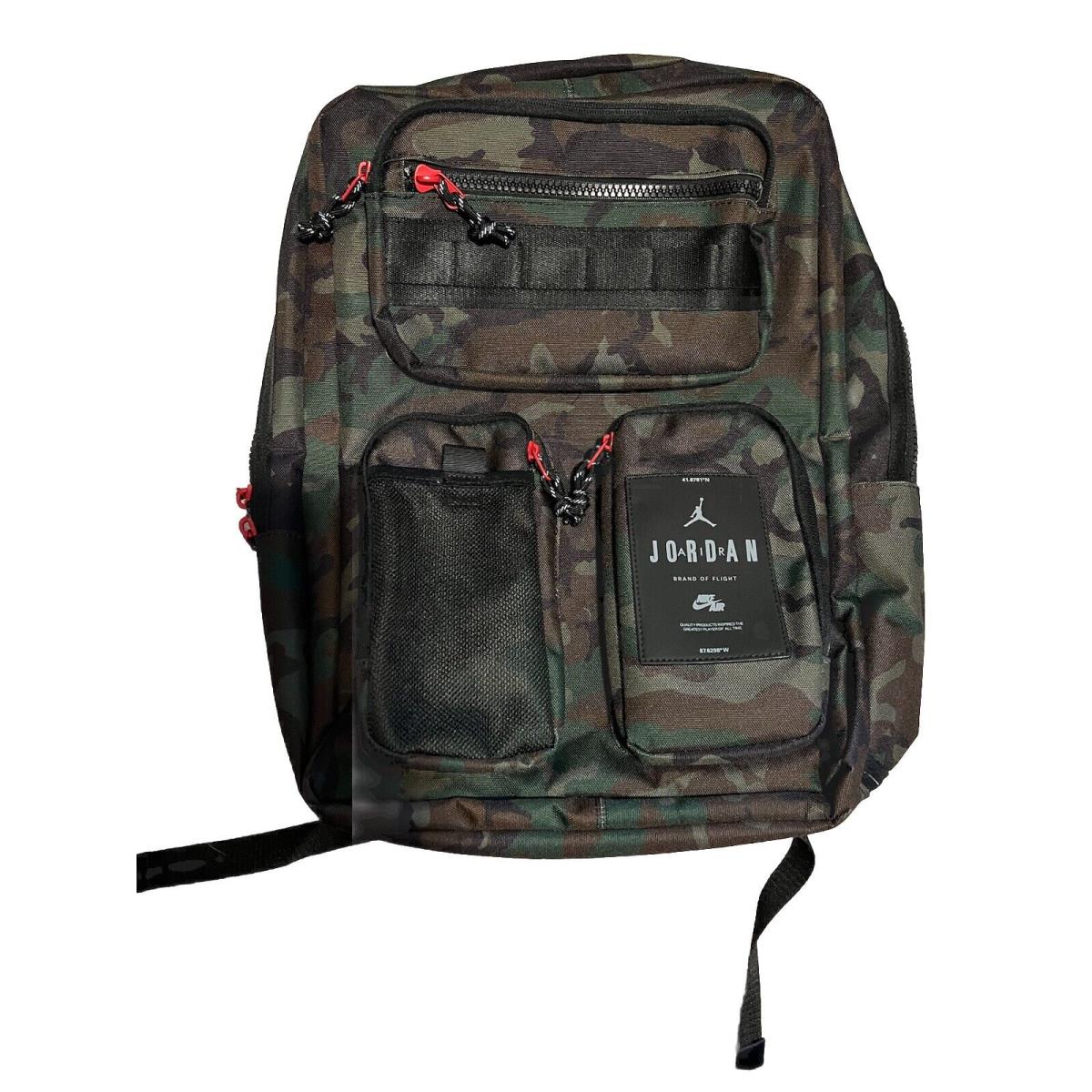 Nike Jordan Air Hesi Backpack Green Camo MA0838-650