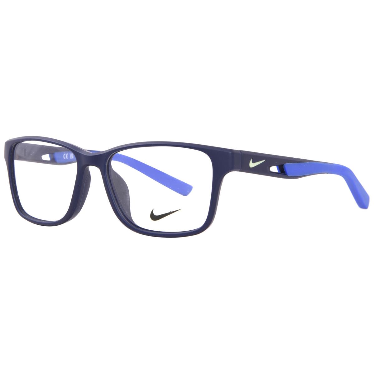 Nike 5038 404 Eyeglasses Frame Youth Kids Boy`s Navy/royal Blue Full Rim 50mm