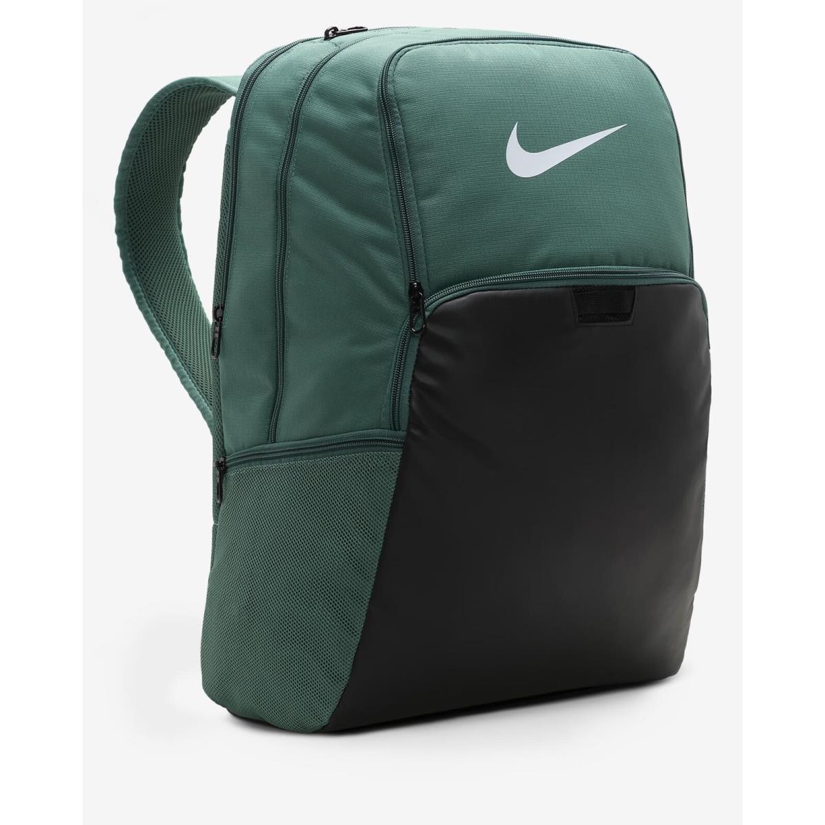 Nike Brasilia 9.5 Gym Training Extra Large Backpack 30L DM3975-361 Green/black