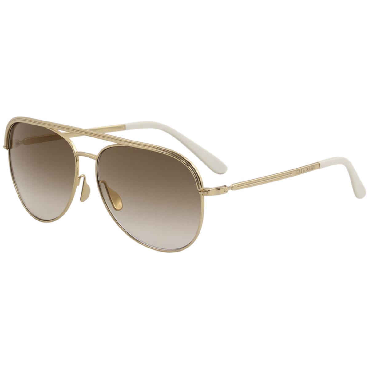 Elie Saab Women`s ES012S ES/012/S 01Q/VU Gold Fashion Pilot Sunglasses 60mm