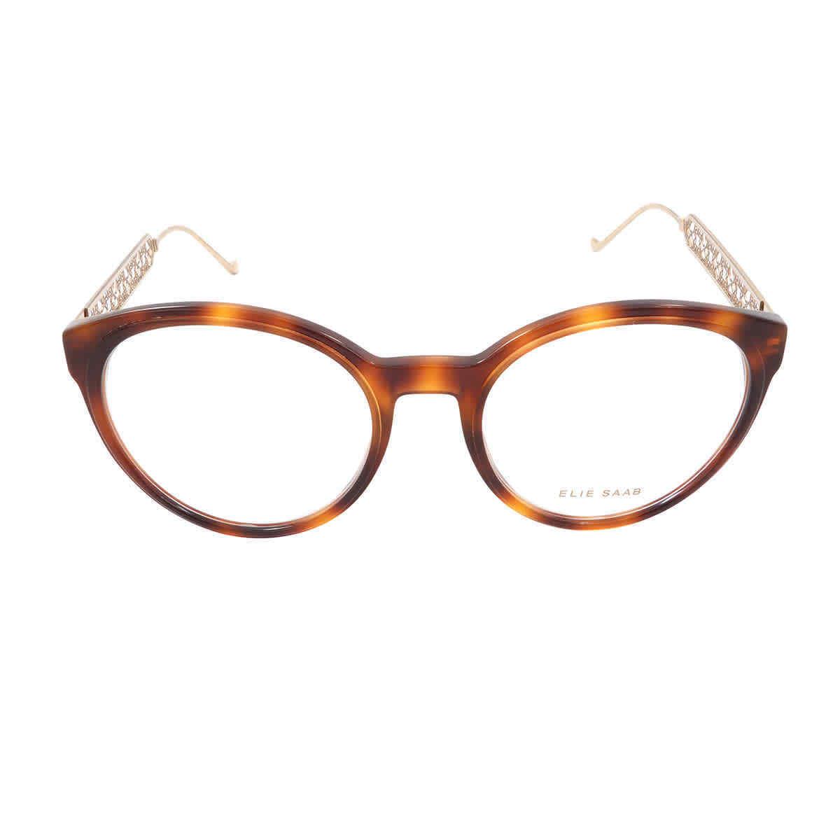 Elie Saab Demo Cat Eye Ladies Eyeglasses ES 075 086 51 ES 075 086 51