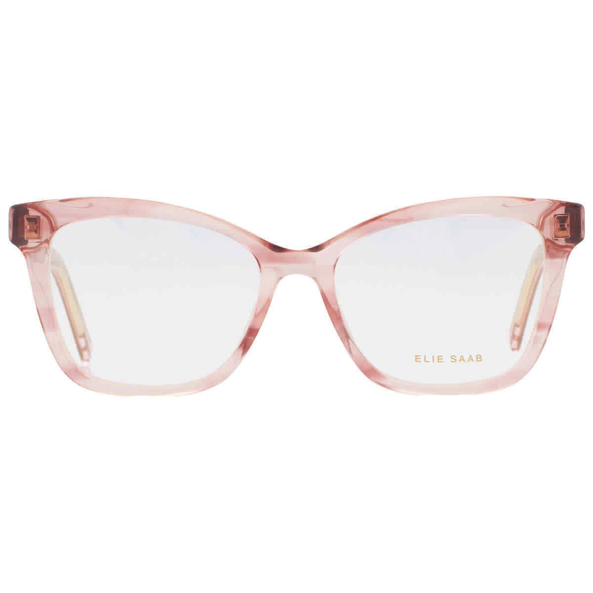 Elie Saab Demo Cat Eye Ladies Eyeglasses ES 083 35J 52 ES 083 35J 52