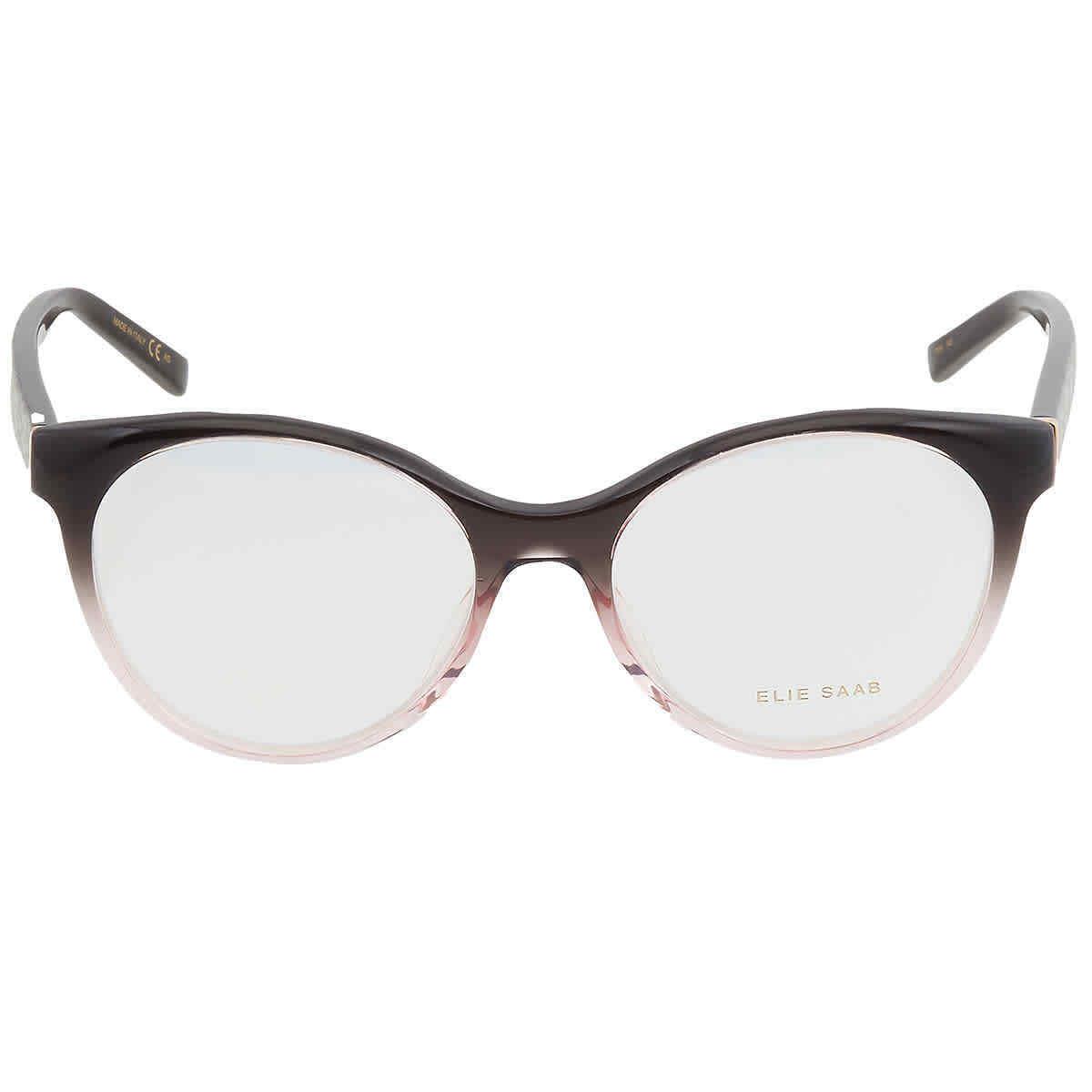 Elie Saab Demo Cat Eye Ladies Eyeglasses ES 076 7HH 51 ES 076 7HH 51