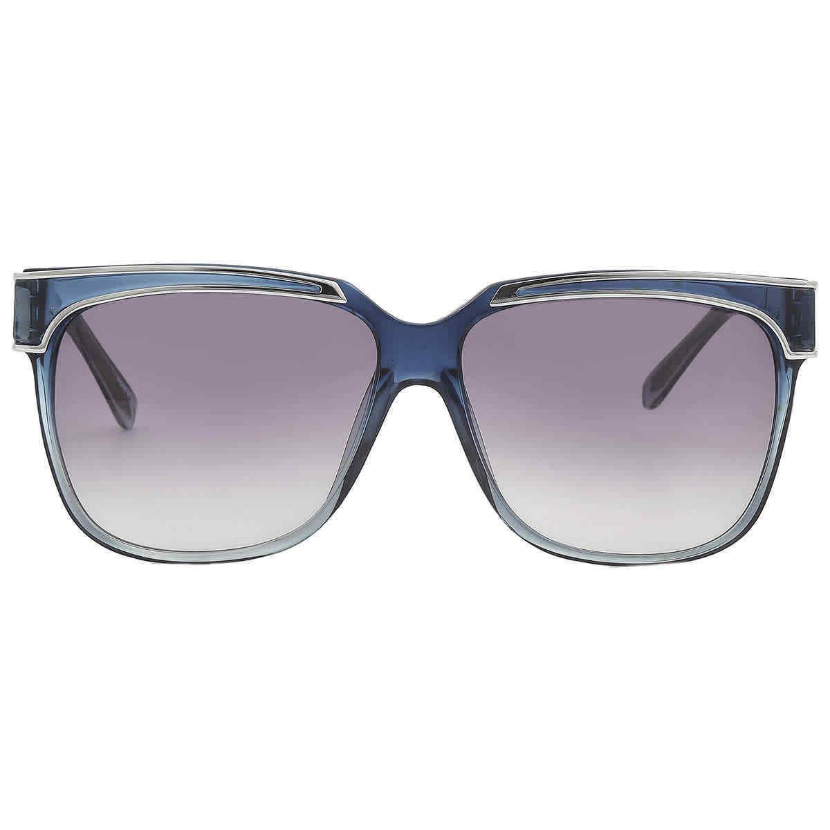 Yohji Yamamoto X Linda Farrow Grey Gradient Square Unisex Sunglasses YY16THORNC3