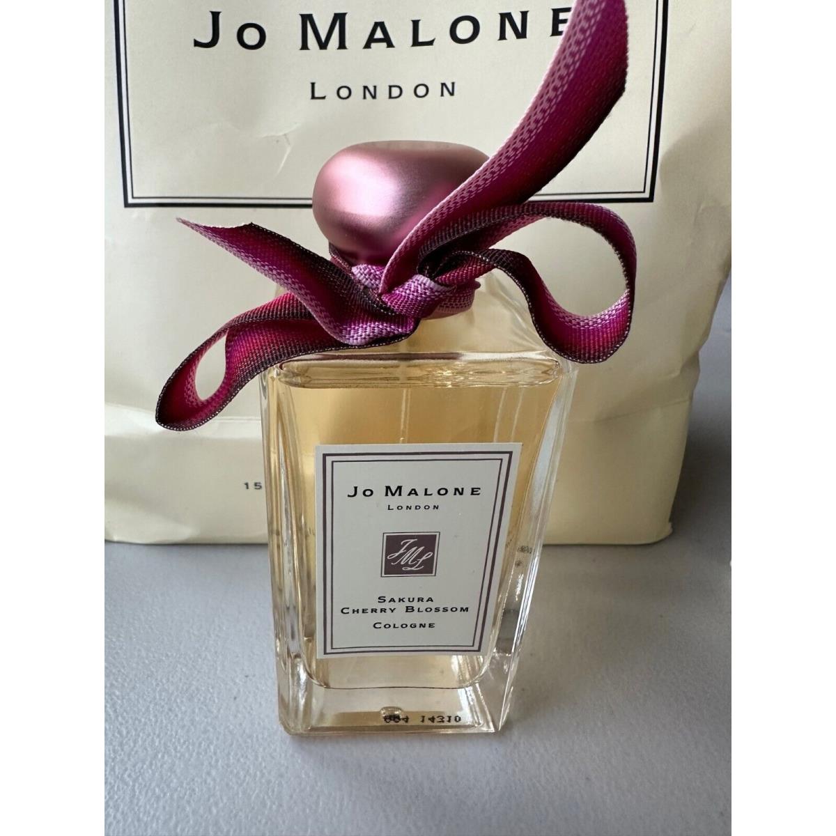 Jo Malone Perfume Full Size Htf Please Pick Sakura Cherry Blossom 3.4OZ metal cap