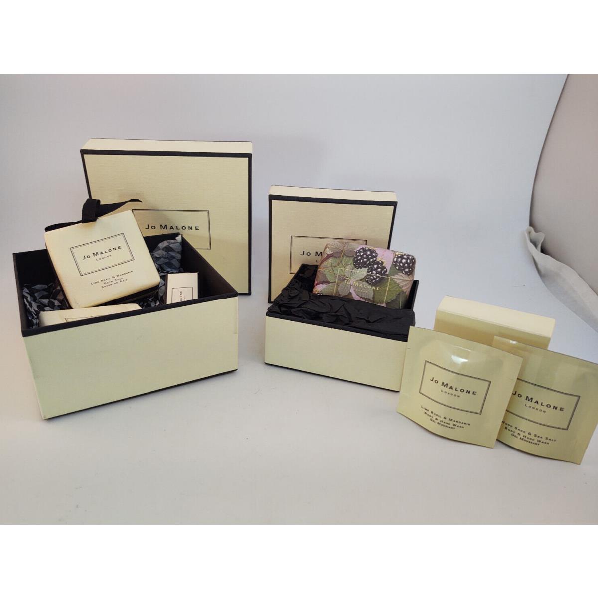 Set of 3 Jo Malone 3.5 Oz Soaps es - Blackberry Bay Lime Basil Mandar