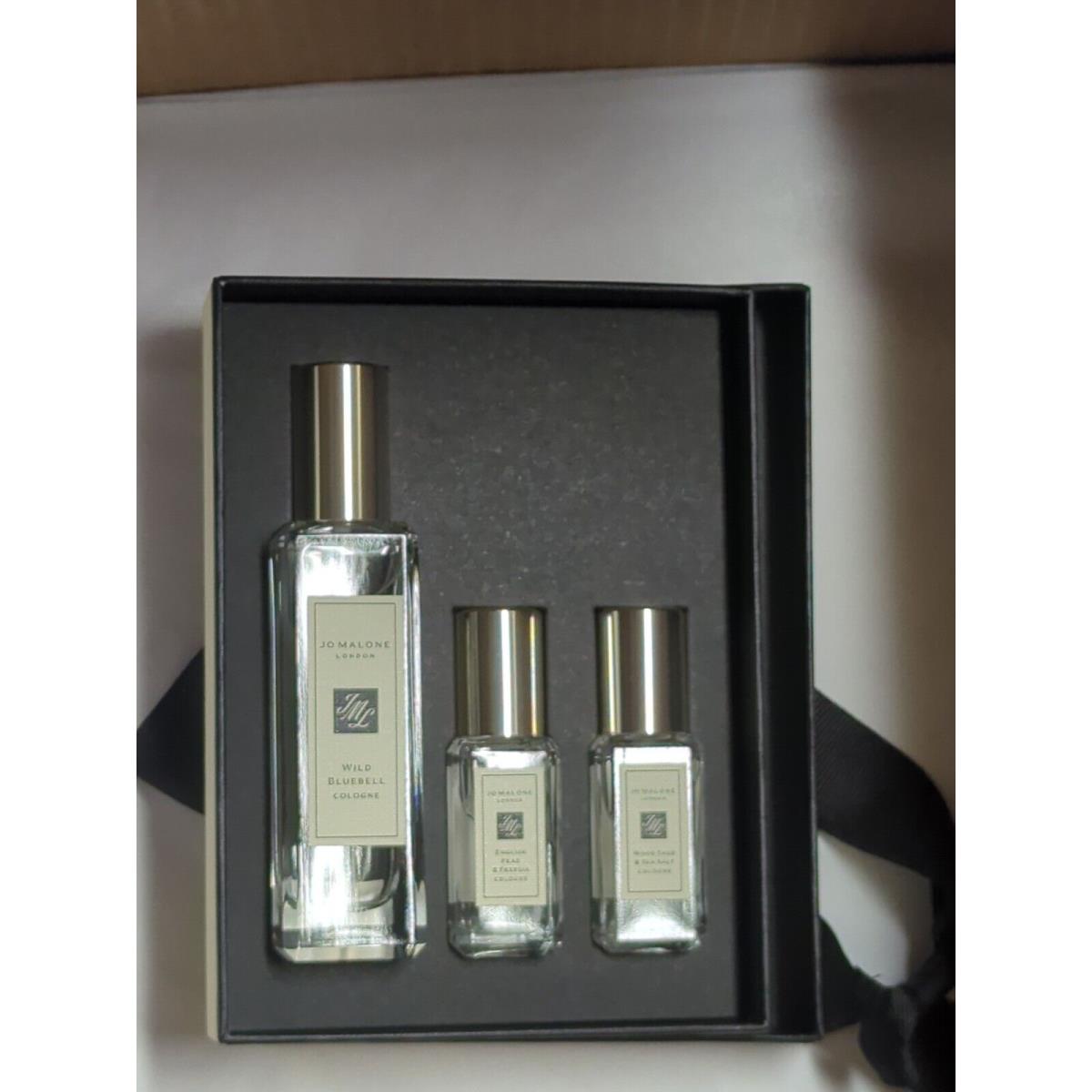 Jo Malone Cologne Travel Trio Wild Bluebell 30 ml English Pear Forsia Wood Sage