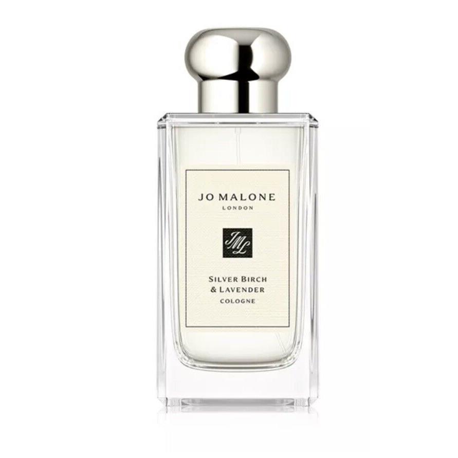 Jo Malone London Silver Birch Lavender 3.4 oz Cologne Perfume 100ml