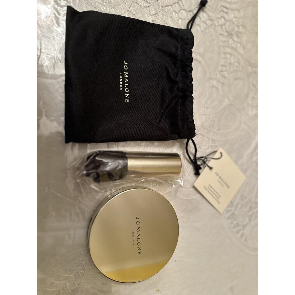 Jo Malone London English Pear Freesia Scented Body Powder Compact Brush Set