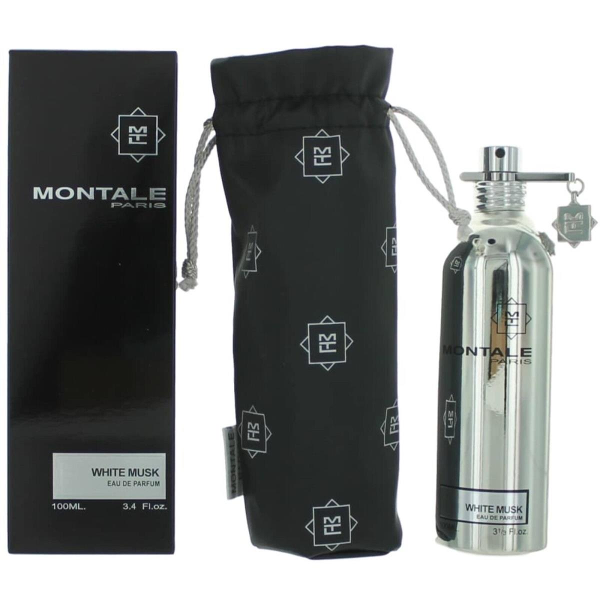 Montale Unisex Eau De Parfum Spray White Musk Floral Woody Musky Notes 3.4 oz