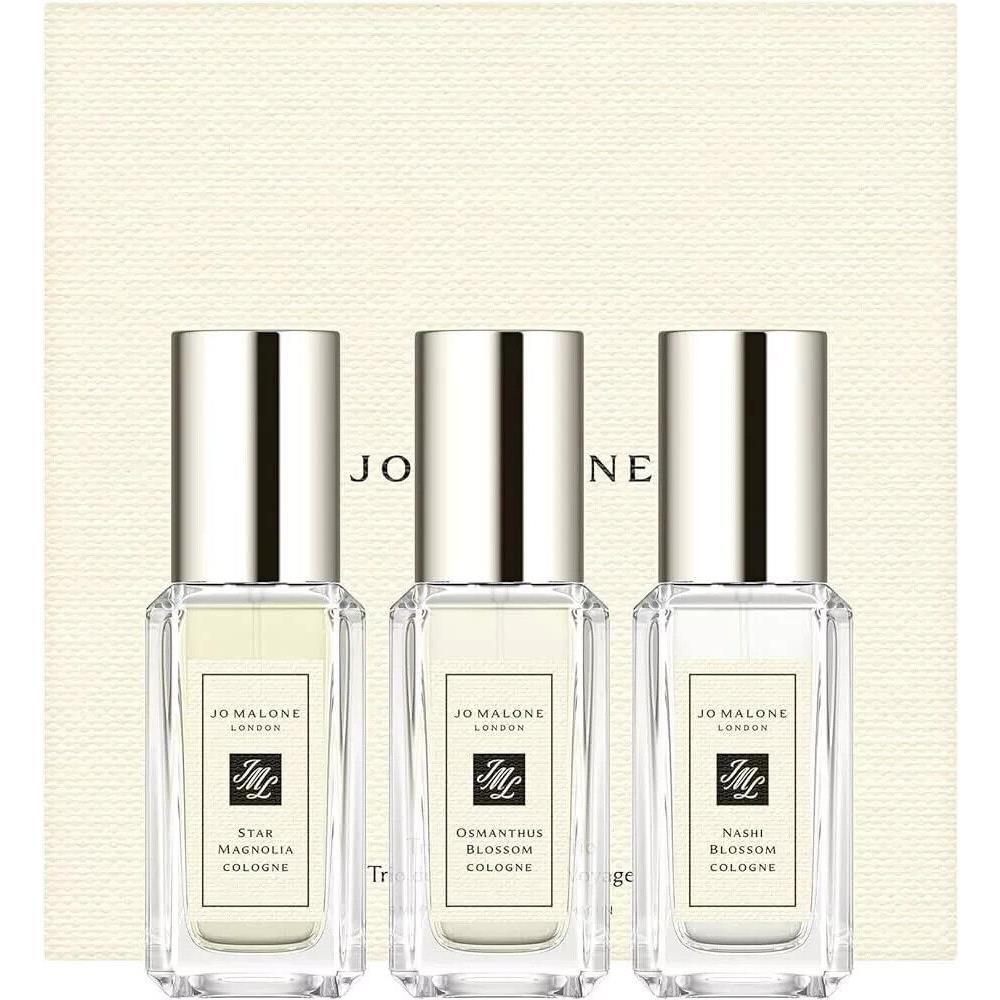 Jo Malone London Blossoms Travel Cologne Trio Set 0.3oz/9ml Each