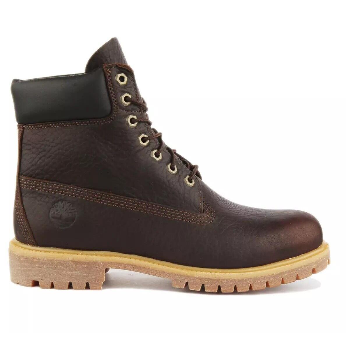 Men`s Timberland Premium 6 In. Boot Dark Brown Full Grain TB0A2GFG D33