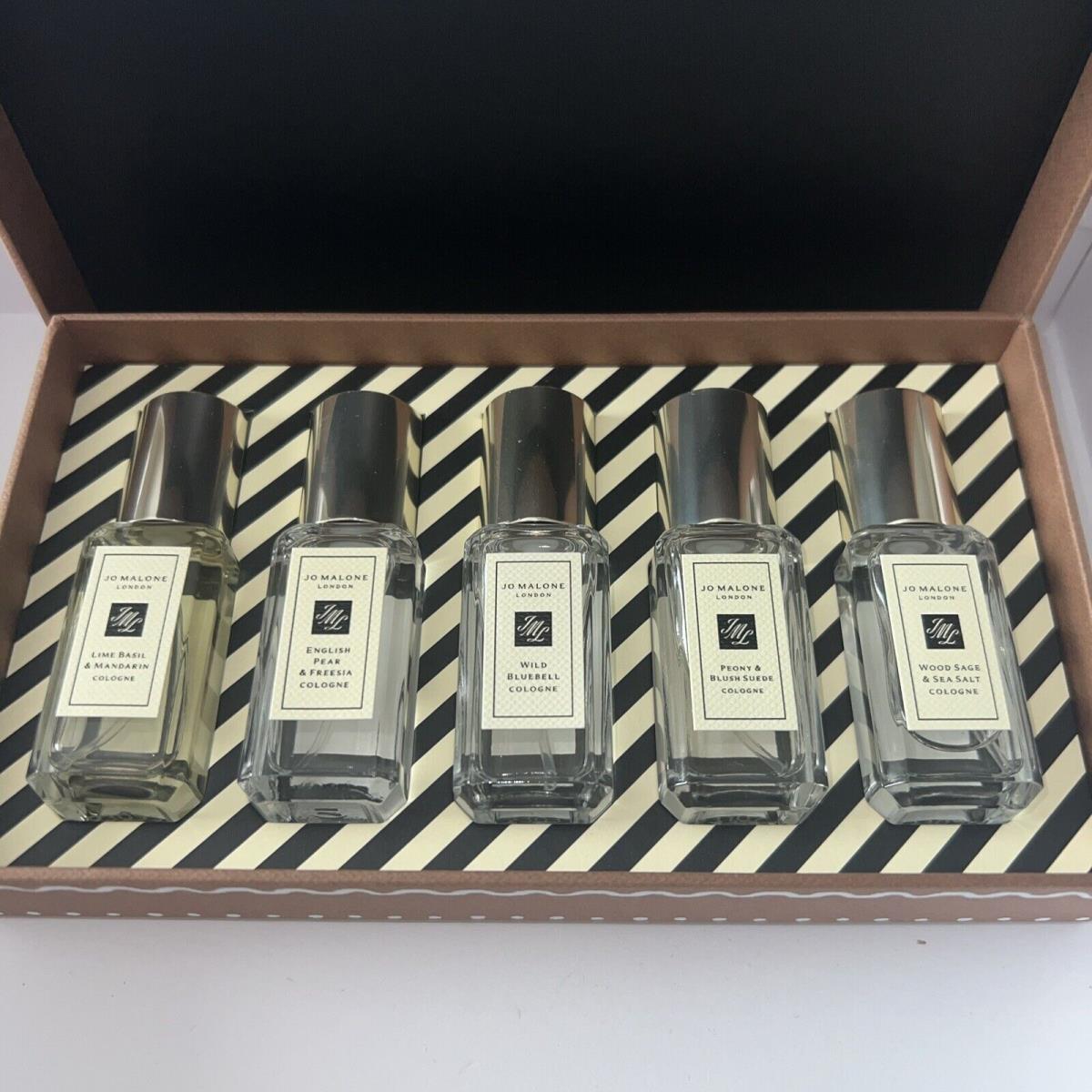 Jo Malone London Cologne Collection Mini Set Limited Edition 5 Pc .03oz Each