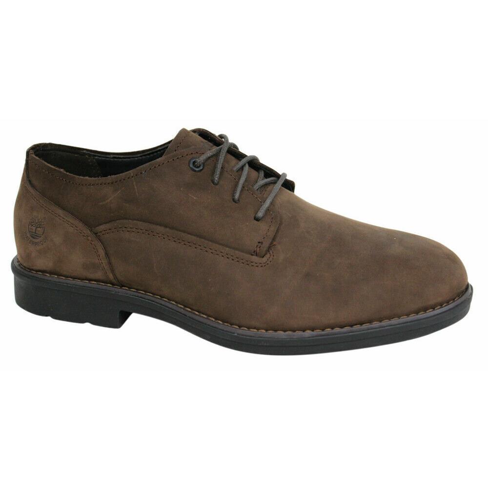 Timberland Men`s Carter Notch Waterproof Oxford Shoes A16RM A19SJ BROWN - A19SJ