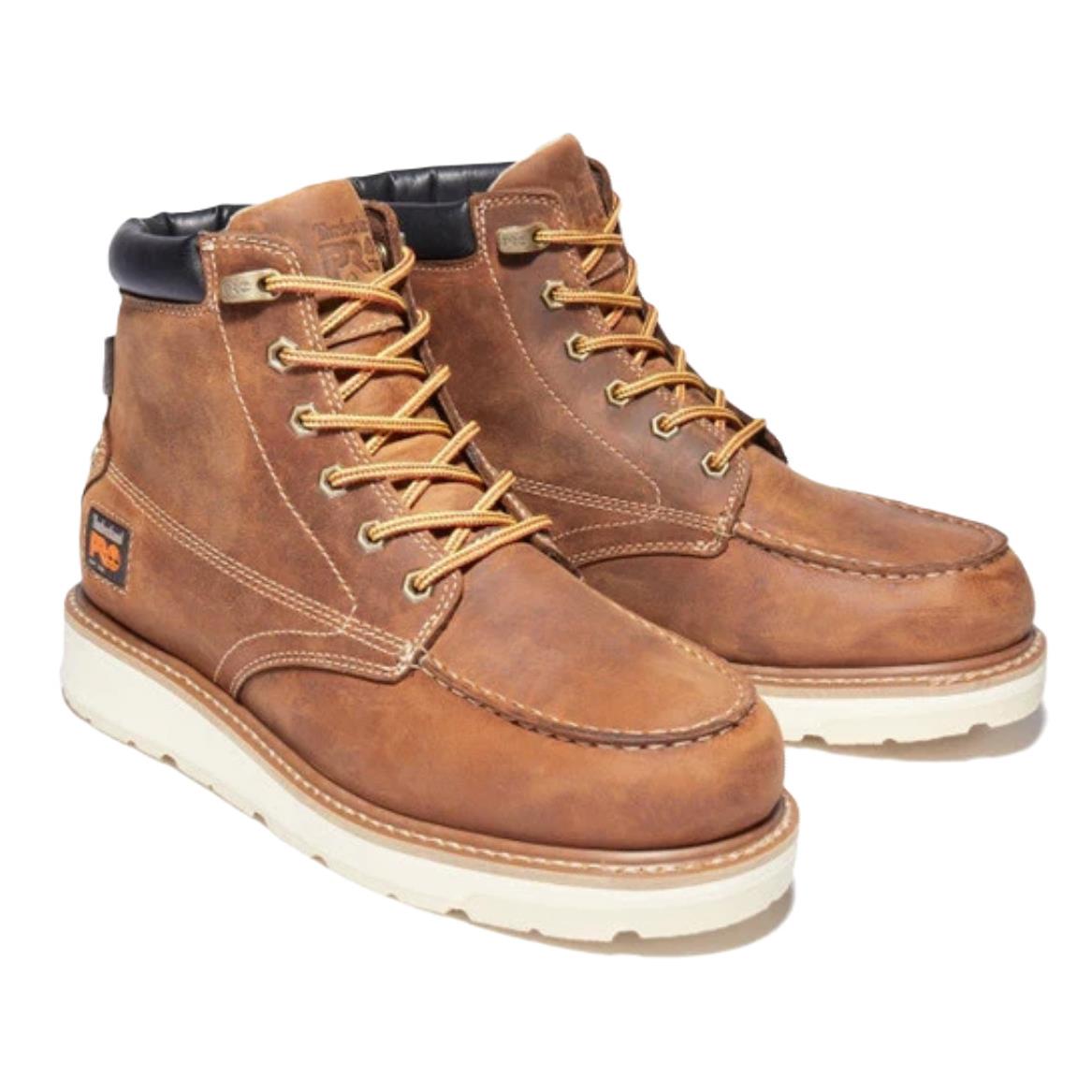 Timberland Pro Men`s Gridworks 6-Inch Soft-toe Work Boots Golden Brown A2AXR i