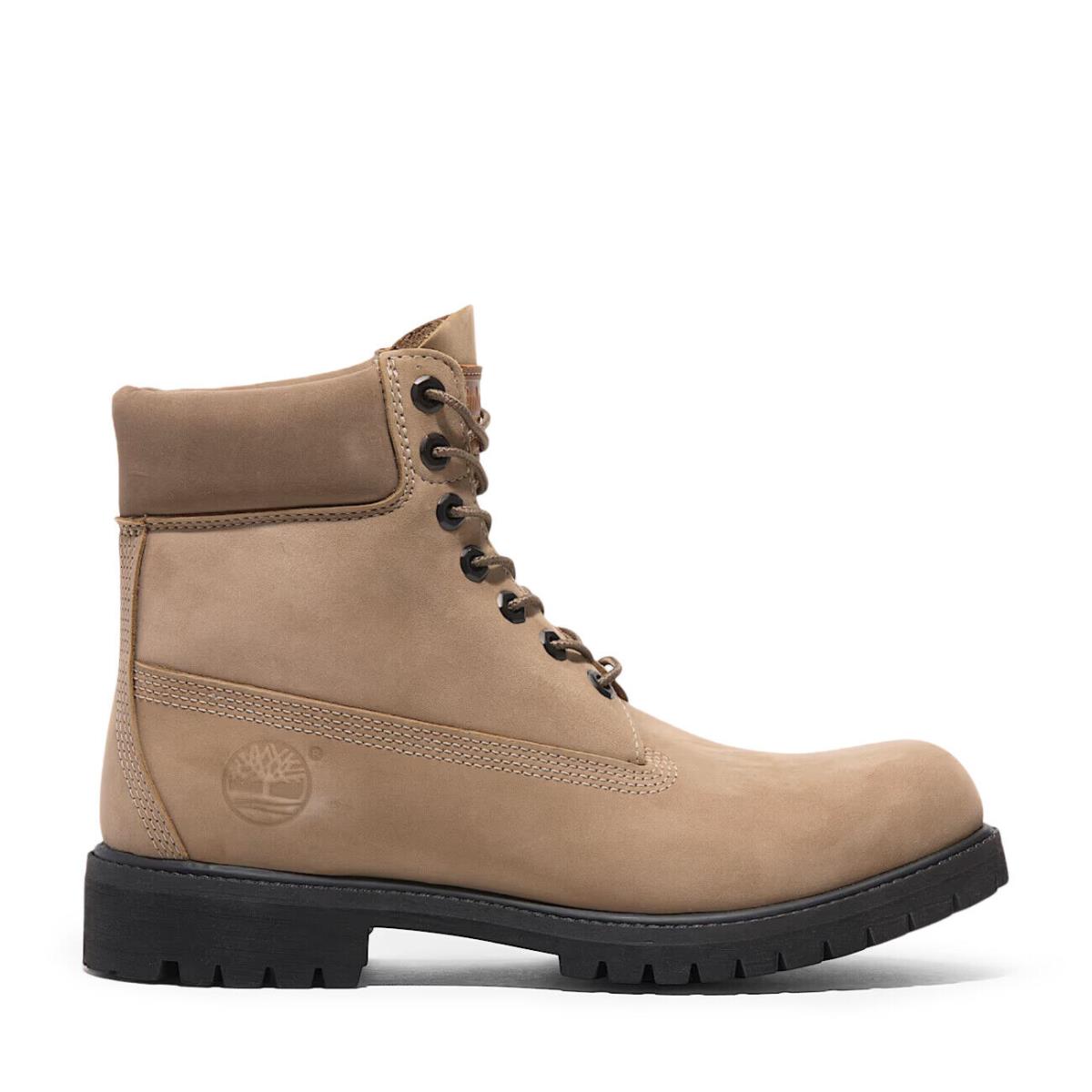 Men`s Timberland 6 In. Premium Boot Medium Beige Nubuck TB0A2P6W EN3