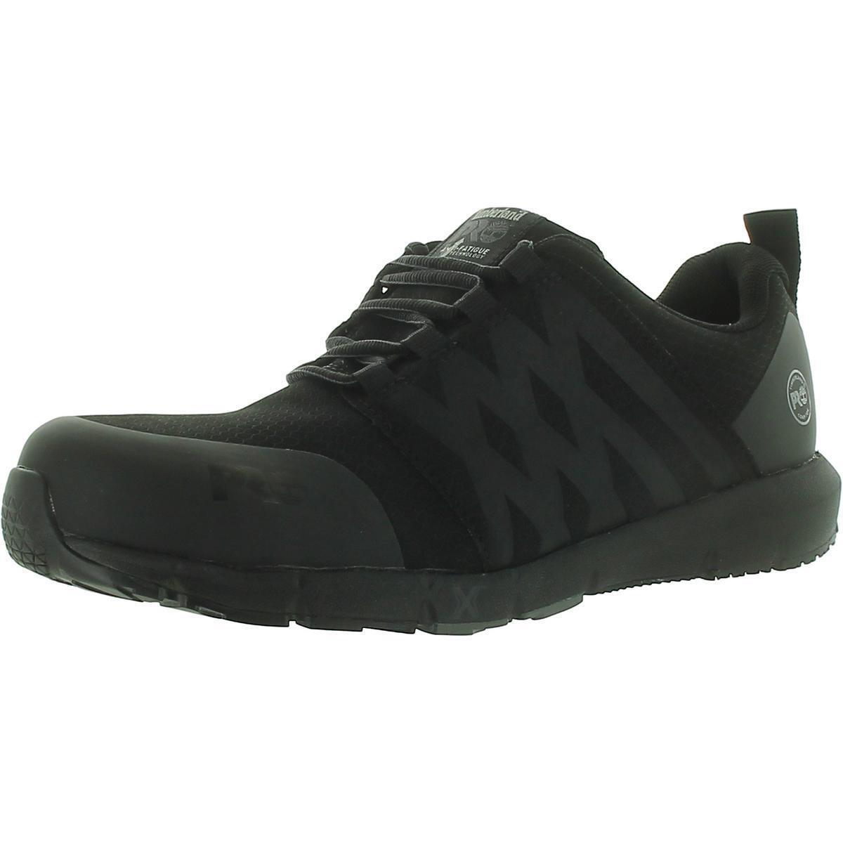 Timberland Mens Radius Black Work Safety Shoes 8 Wide C D W Bhfo 5166