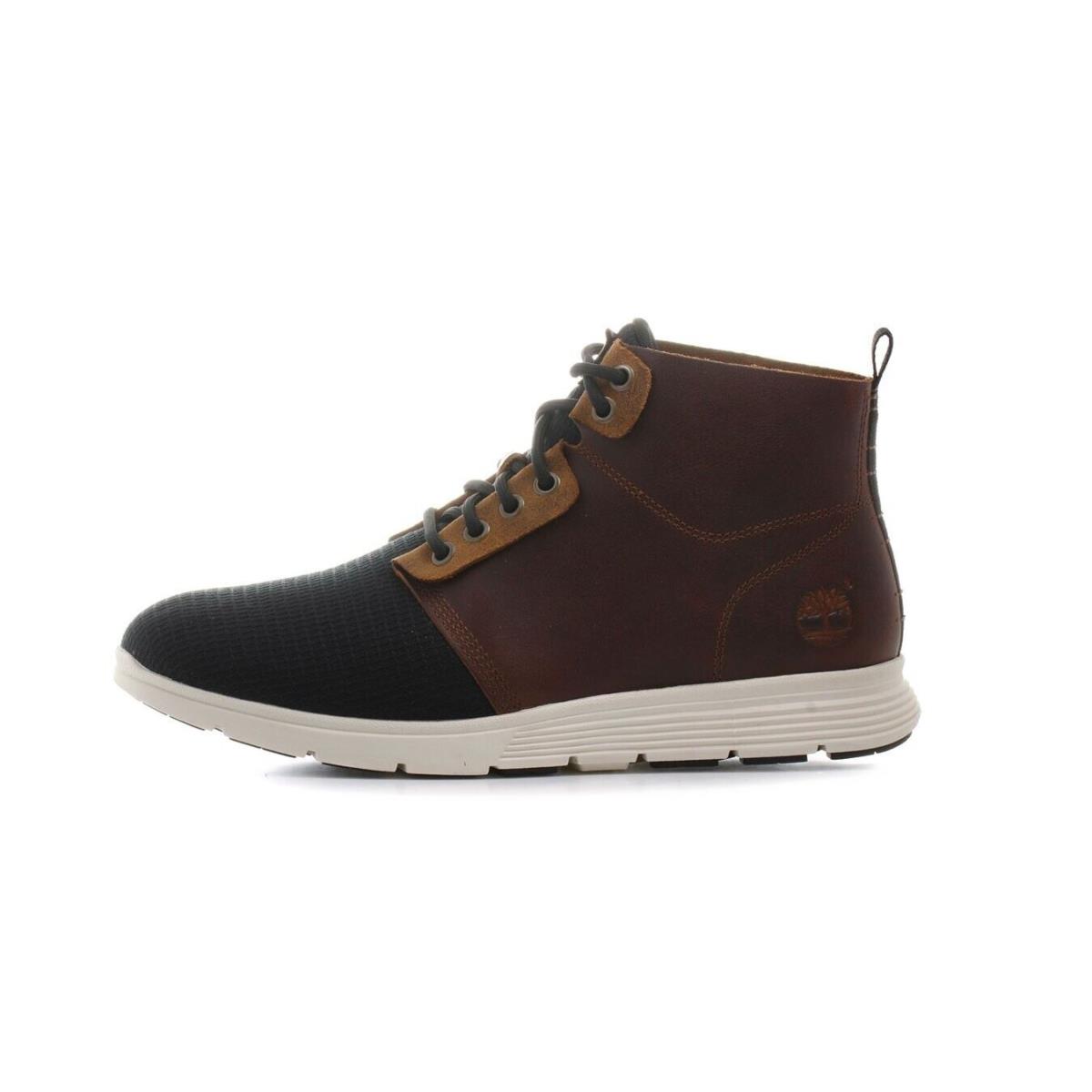 Mens Timberland Killington Chukka Boot Brown Lth/black Canvas Size 12