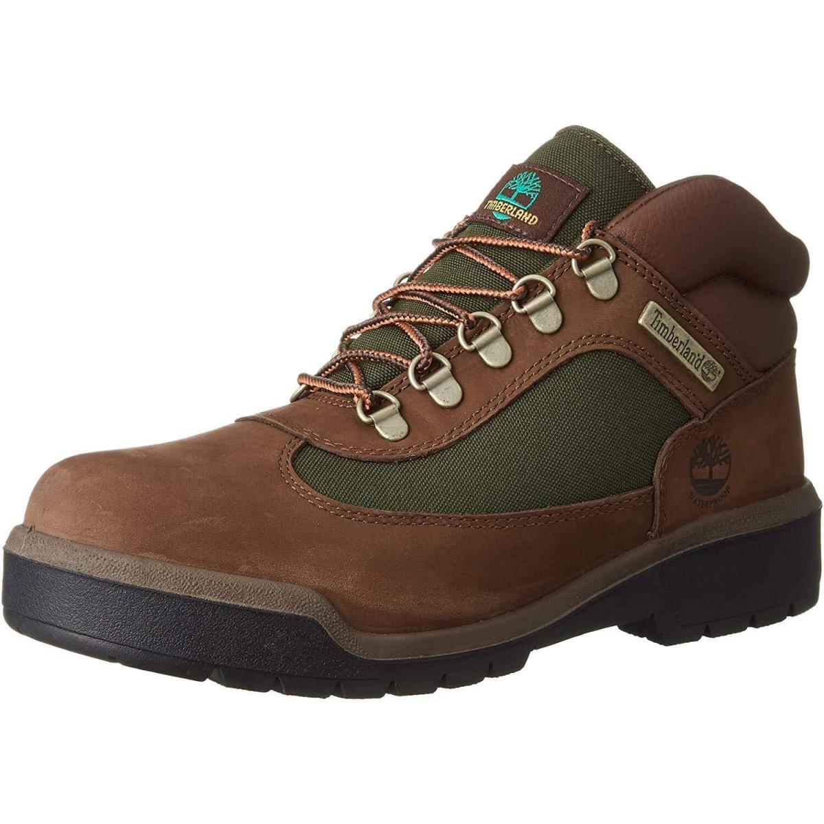 Timberland Field Boot F/l Waterproof Chocolate Old River Nubuck 9