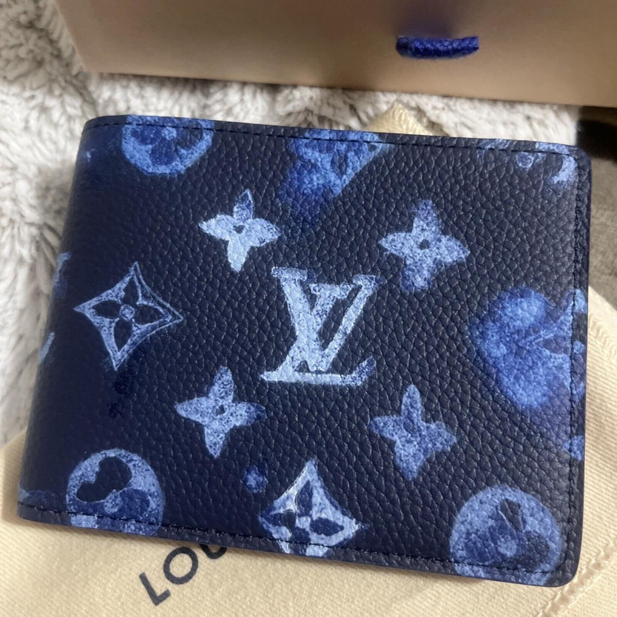 Louis Vuitton Monogram Watercolor Summer Collection Wallet LV Rare M0378S