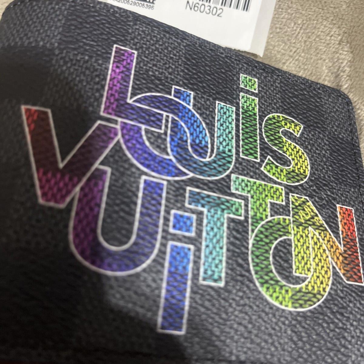 Louis Vuitton Multiple Wallet Multicolor Limited Edition Rare N60302 LV