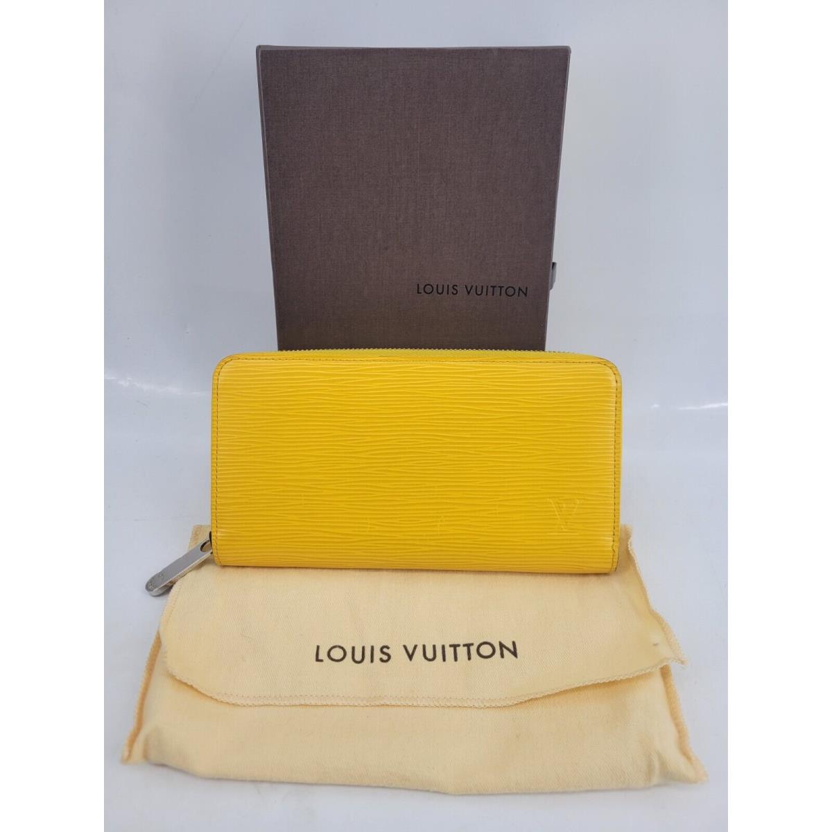 Louis Vuitton Epi Zippy Long Wallet - Yellow - Ships From Usa