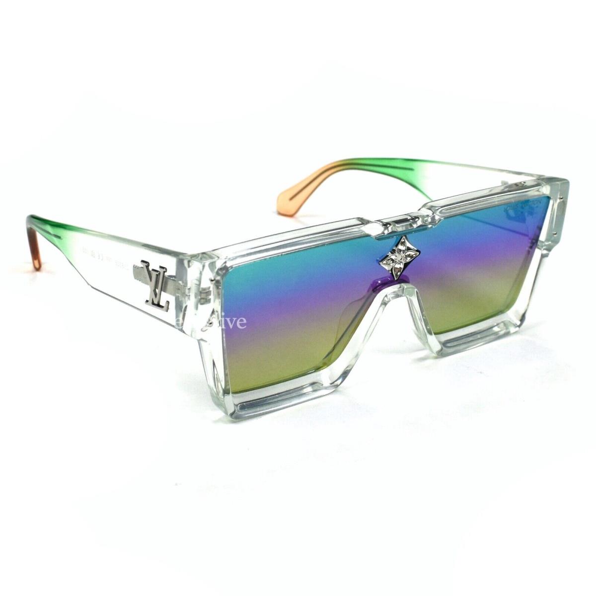 Louis Vuitton LV Clear Rainbow Lens Cyclone Sunglasses Men`s 2022