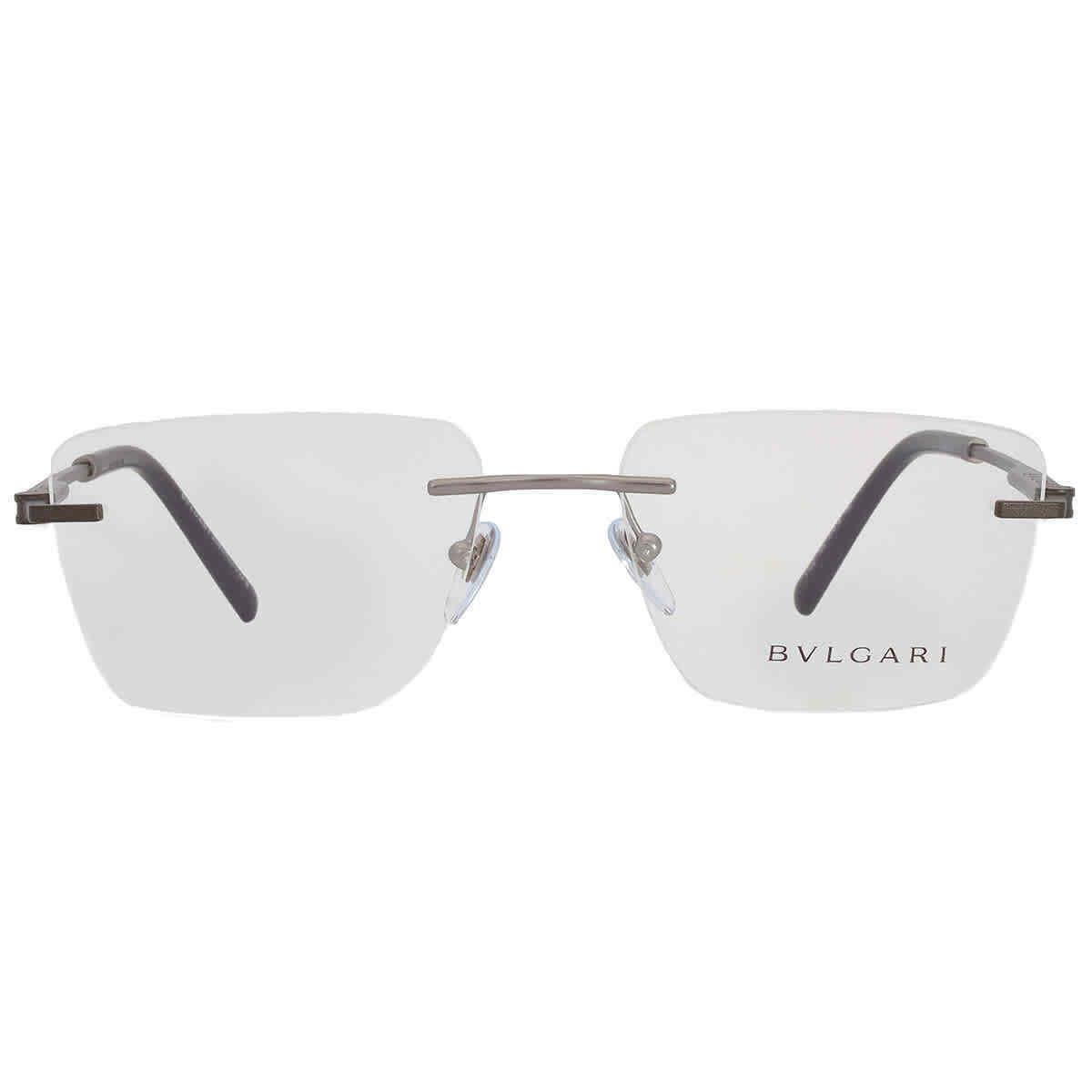 Bvlgari Demo Rectangular Men`s Eyeglasses BV1122 195 57 BV1122 195 57