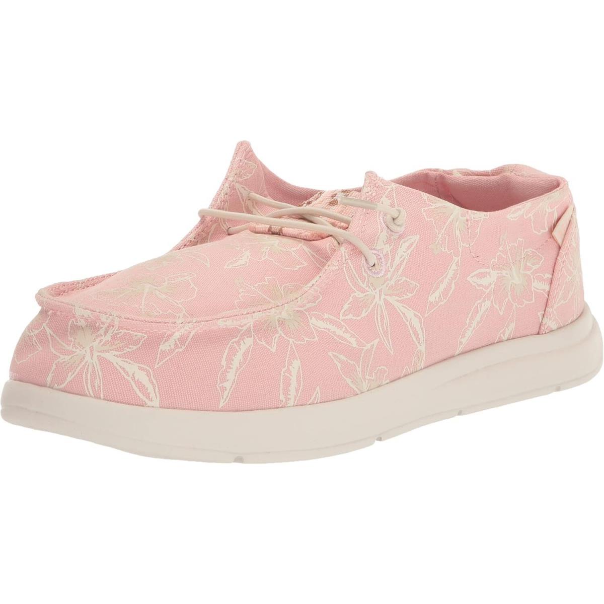 Reef Women`s Cushion Coast Sneaker Blush Hibiscus