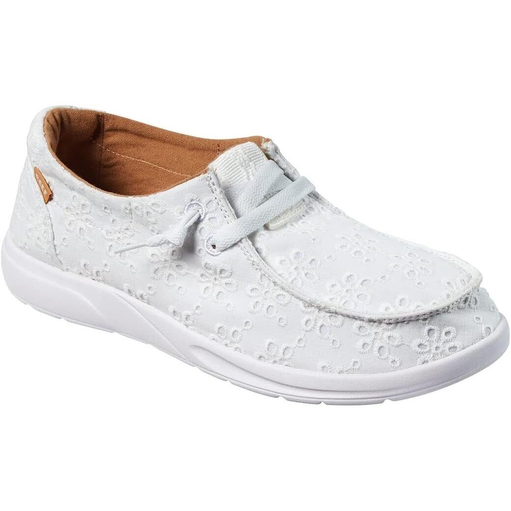 Reef Women`s Cushion Coast Sneaker White Eyelet