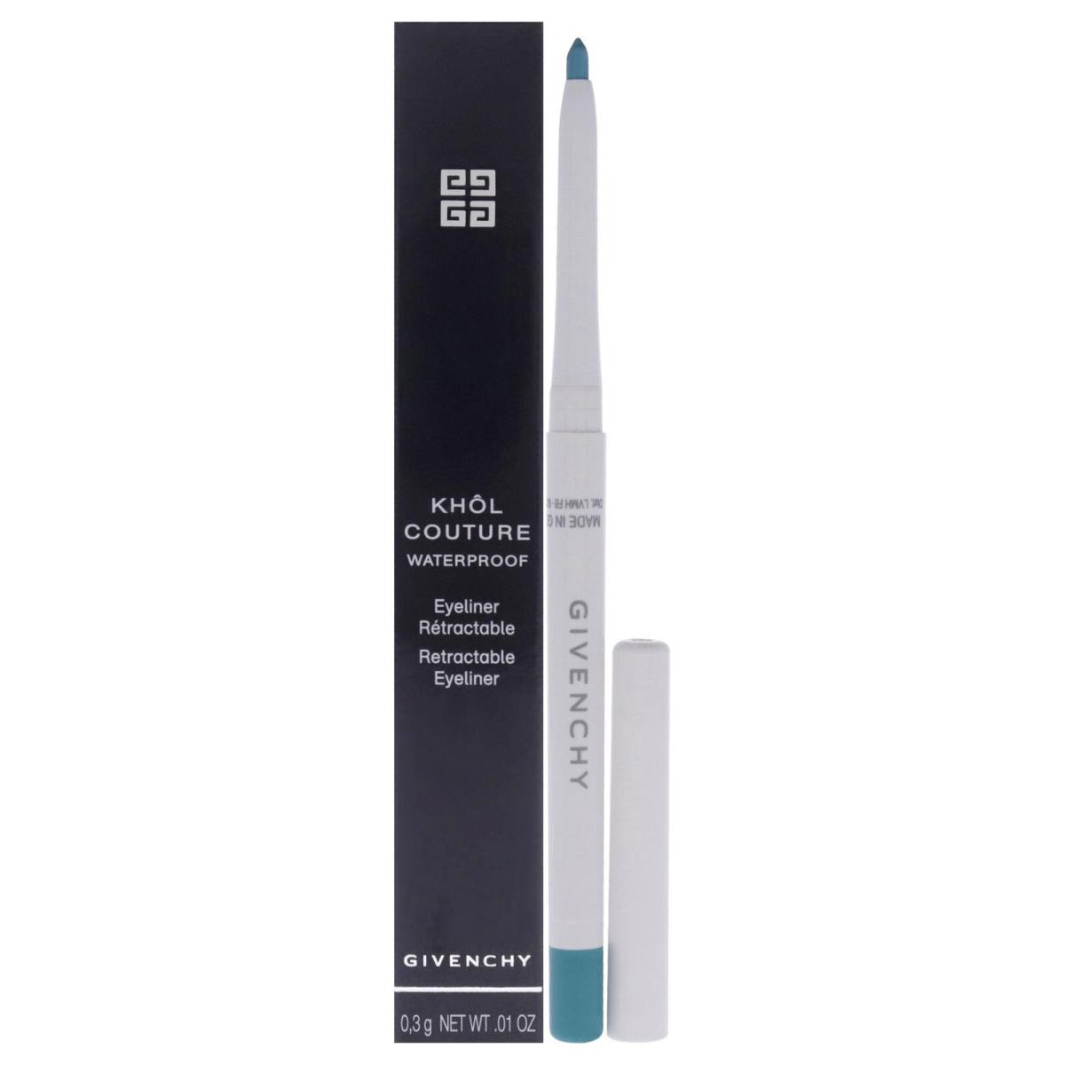 3 Pack Givenchy Khol Couture Waterproof Retractable Eyeliner - 03 Turquoise - 0